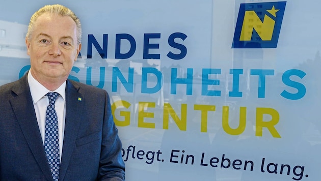 Gerhard Dafert has now been appointed to the board of the Lower Austrian Provincial Health Agency. (Bild: Krone KREATIV/NÖ Landesrechnungshof, ZVG)