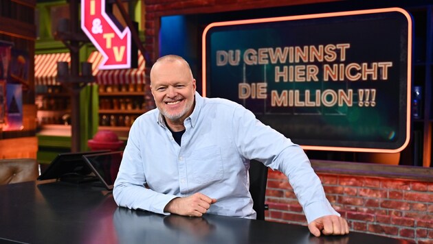 The successful RTL+ streaming format #DGHNDMBSR also starts on Wednesday, February 12, 8:15 p.m. on RTL on linear television. (Bild: Foto: RTL / Raab Entertainment /Julia Feldhagen)