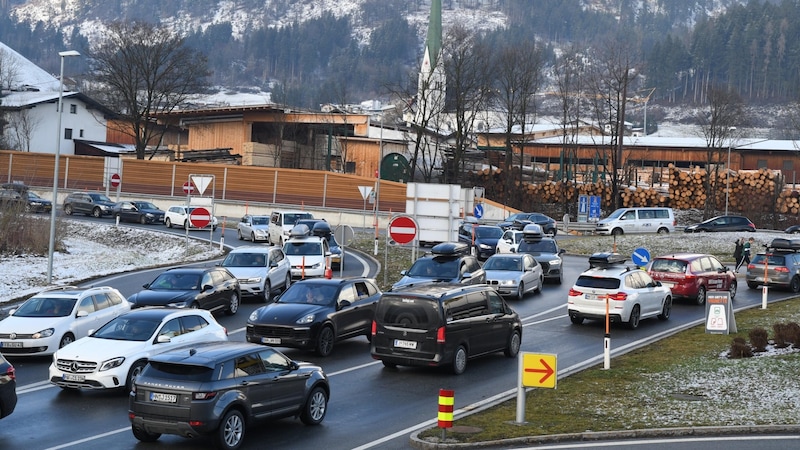 Such images are part of everyday life in times of intense tourism. (Bild: zoom.tirol)