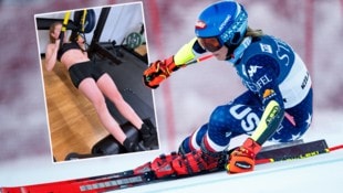 Kann Mikaela Shiffrin nach ihrer Verletzung doch noch WM-Edelmetall erobern? (Bild: GEPA/instagram.com/mikaelashiffrin)