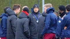 Thomas Letsch beim Abschlusstraining am Dienstag.  (Bild: Tröster Andreas/Kronen Zeitung)