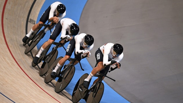 The German national track cycling team was involved in a serious accident on Mallorca. (Bild: AFP/APA/SEBASTIEN BOZON)