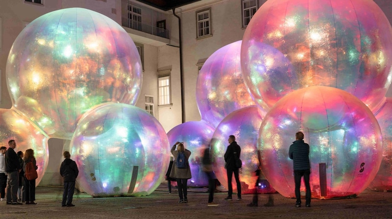 The "Evanescent" sound and light installation will be shown in summer. (Bild: Aman Maller for Klanglicht)