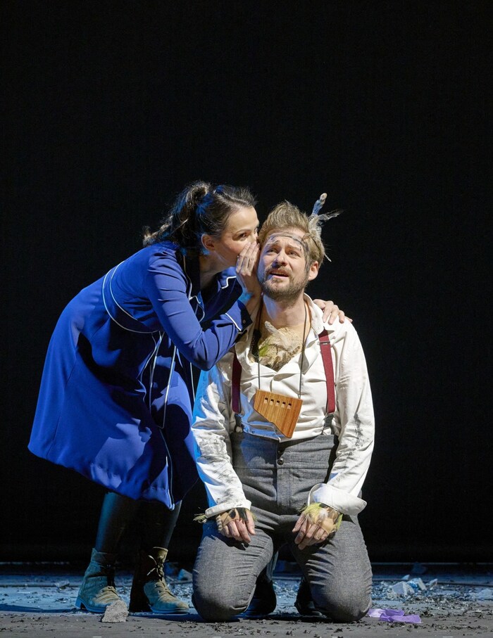 „Pamina“ Sláva Zámečníková und „Papageno“ Ludwig Mittelhammer