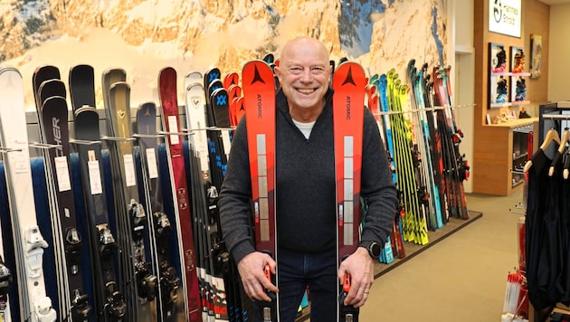 Mike Tritscher in his store in Schladming (Bild: Jauschowetz Christian)