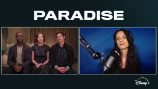 Sterling K. Brown, Julianne Nicholson und James Marsden im krone.tv-Interview zu ihrer neuen Serie „Paradise“. (Bild: krone.tv)