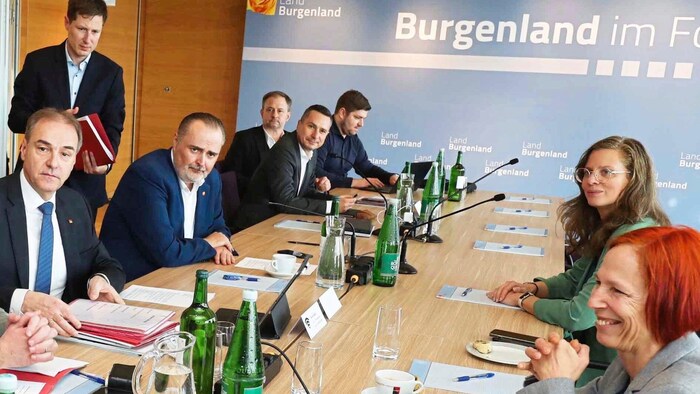 SPÖ und die Grünen starteten am Dienstag in die Verhandlungen.