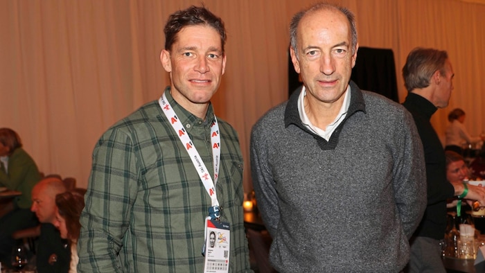 Christoph Dichand und Benni Raich