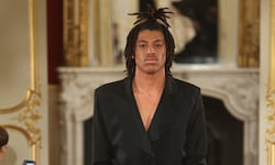 Henry Klum bei der Paris Fashionweek