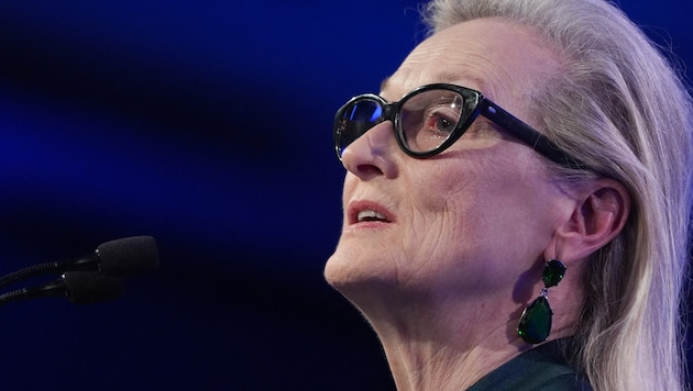 Meryl Streep (Bild: APA/Getty Images via AFP/GETTY IMAGES/John Nacion)