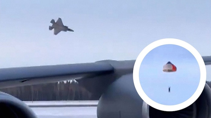 Das etwa 100 Millionen Dollar teure Flugzeug explodierte nach dem Aufprall in einem Feuerball.