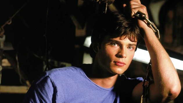 Tom Welling als junger Superman in der Serie „Smallville“ (Bild: APA-PictureDesk/EUROPE PRESS PHOTOS / Action Press /)