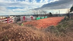 Hier entsteht der neue Centercourt in Oberpullendorf. (Bild: zVg/Kurz)