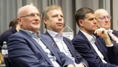 Zentrale Figuren der aktuellen ÖFB-Aufregung: Wolfgang Bartosch (links), Thomas Hollerer (Mitte) und Bernhard Neuhold. (Bild: GEPA/GEPA pictures)