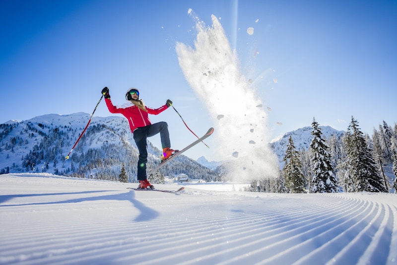 The ski season gives hope to tourism. (Bild: Martin Lugger/ Nassfeld)