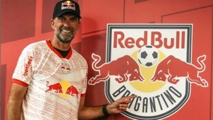 Jürgen Klopp im Red-Bull-Trikot