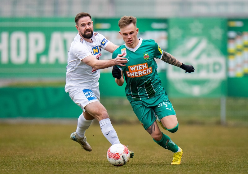 St. Pölten (Stendera li.) fliegt am Donnerstag ins Trainingslager.  (Bild: GEPA pictures)