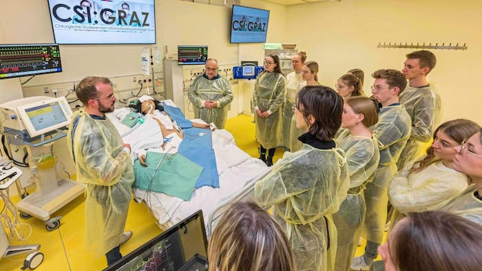 Der Intensiv-Simulator am Grazer Clinical Skills Center