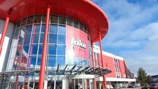 Bei Kika-Klagenfurt gibt es 20.000 Quadratmeter Fläche zu mieten.