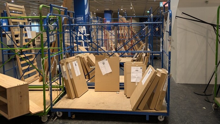 Im untersten Stock fanden sich immerhin noch ein paar Restposten.