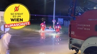 Wiens Feuerwehr spürt den Klimawandel hautnah und rüstet sich für verändernde Einsatzszenarien. (Bild: Feuerwehr Wien)