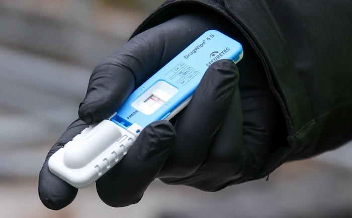Rapid tests show an accurate result within five minutes.