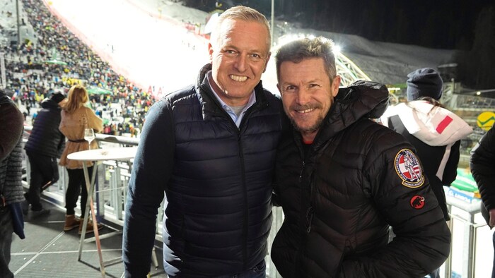 Steiermarks LH Mario Kunasek mit Felix Baumgartner