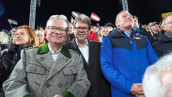 Polit-Prominenz: Christopher Drexler, Martin Polaschek, Mario Kunasek