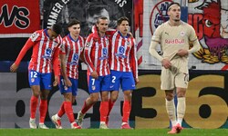 Atletico (li.) hatte mit Salzburg leichtes Spiel.