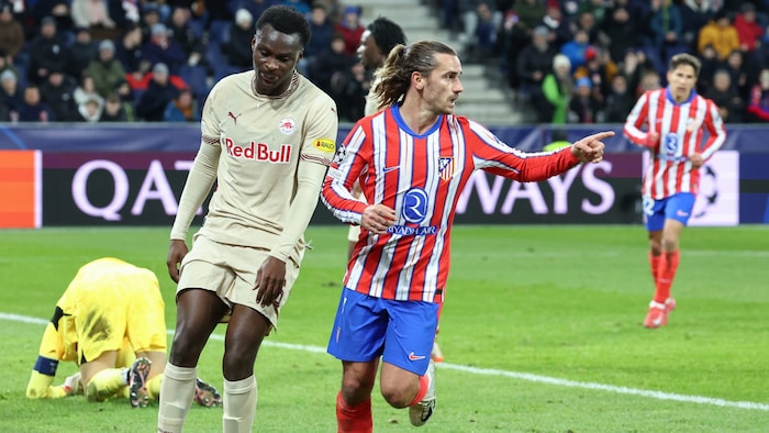 Griezmann (re.) traf doppelt.