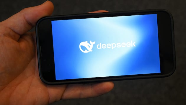 DeepSeek sorgt derzeit für Aufregung in der KI-Branche. (Bild: APA/AFP/Nicolas TUCAT)