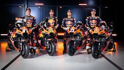 Optisch ist das Werksteam vom Tech3-Team kaum noch zu unterscheiden (Bild: Sophie Fleischer/KTM)