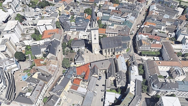 Die Stadt wurde virtuell in einem 3D-Modell erfasst. (Bild: Stadt Villach)