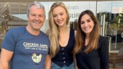 Manfred und Nelly Baumann mit Lilly Krug