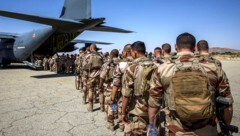 Die französischen Soldaten kehren wieder heim.