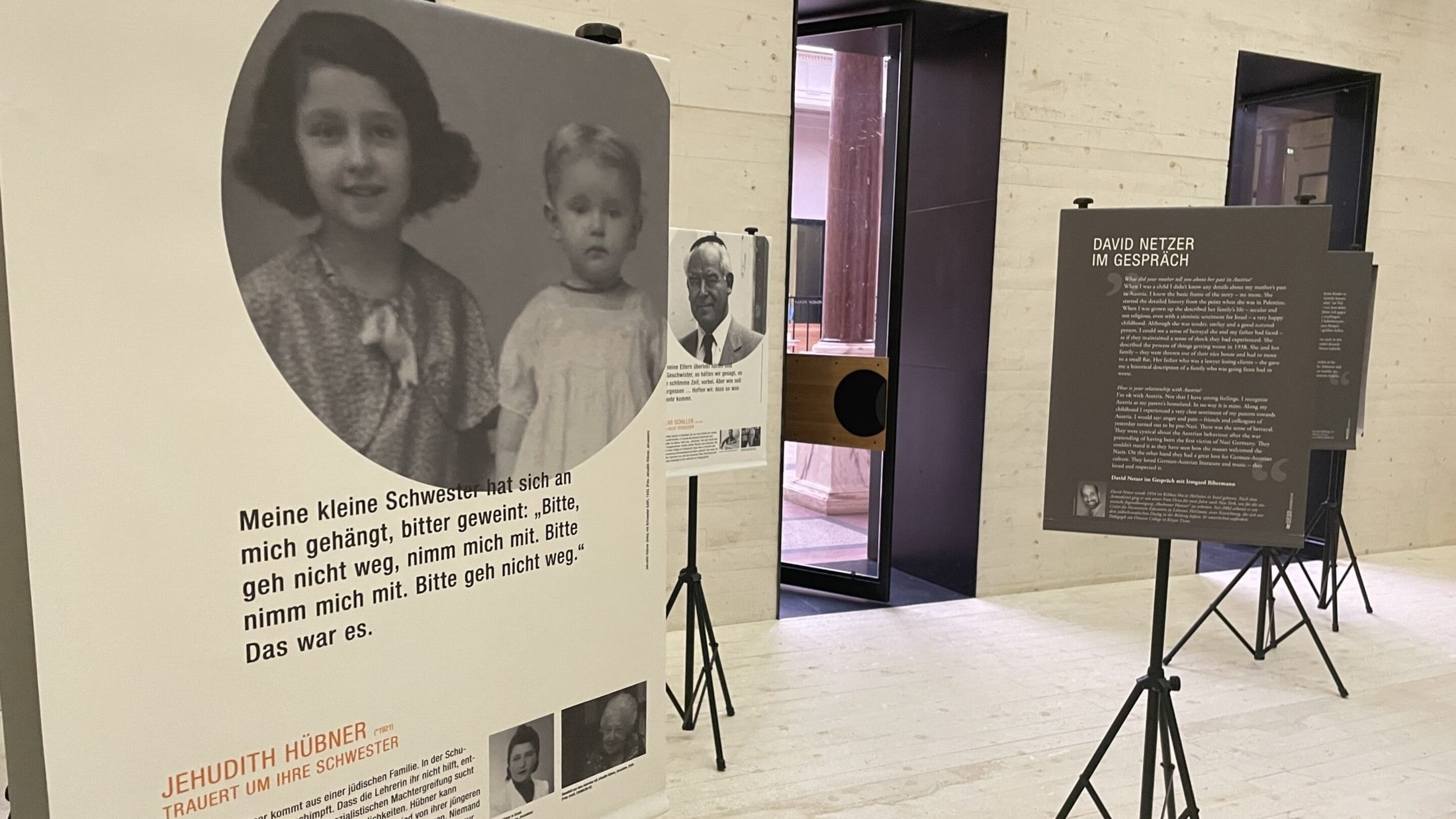 Judith trauert um ihre Schwester: Persönliches von konkreten Personen aus der Zeit des Nationalsozialismus. (Bild: Kärnten Museum)