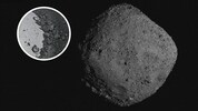Im Staub und Geröll von Bennu verbargen sich Salze, die auf außerirdische Wasserwelten ...