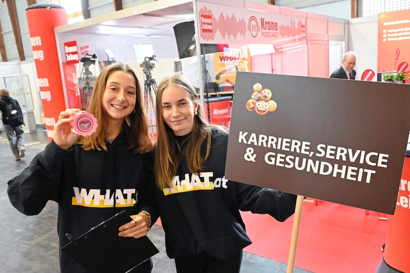 Geschulte Guides führen die Schüler durch die unterschiedlichen Stationen. (Bild: Evelyn Hronek)