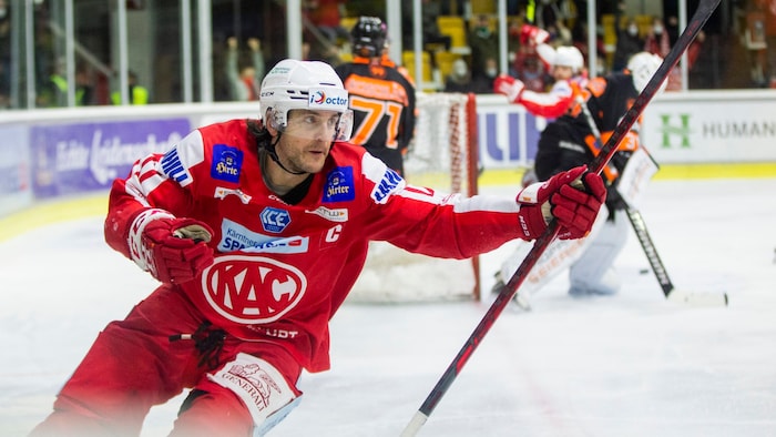 Ganahl scorte als KAC-Kapitän einst gegen die 99ers