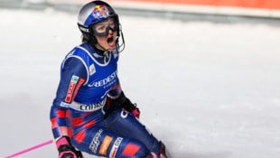 Zrinka Ljutic hat sich den Sieg im Slalom von Courchevel geholt.