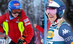 Mikaela Shiffrin und Lindsey Vonn wollen beí der WM gemeinsam in der Team-Kombi fahren.