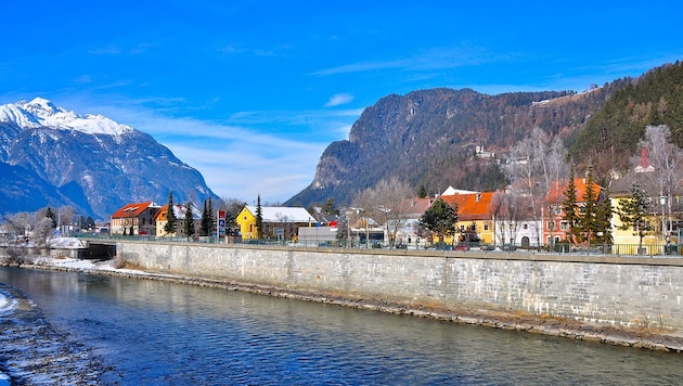 Oberdrauburg mit Aussicht auf das Kärntner Tor.  (Bild: Johann Jaritz)