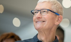 Apple-Chef Tim Cook hat gut lachen.
