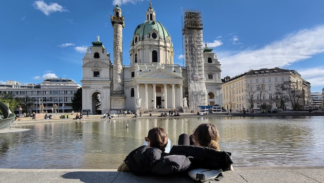 The federal capital Vienna recorded strong growth in overnight stays and co. in 2024. (Bild: AFP)