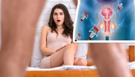 Aufregend im Bett wird es mit Technologien wie Nanobots und Implantate – und bei der Größe. (Bild: stock.adobe.com/krone kreativ)