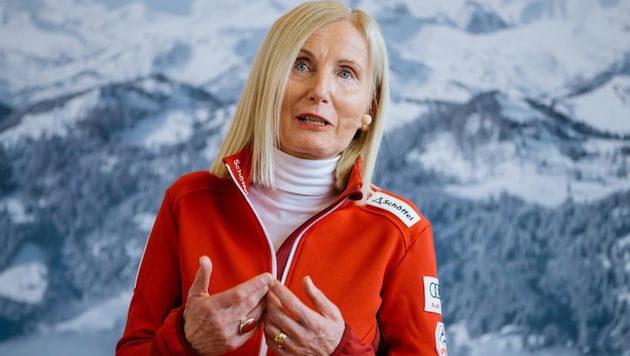 ÖSV President Roswitha Stadlober 2025 (Bild: GEPA)