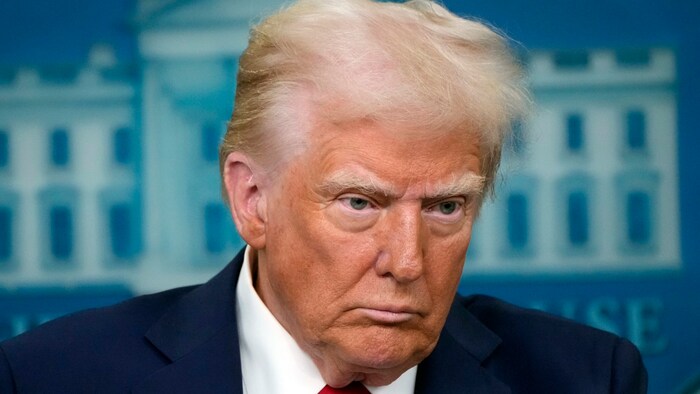 US-Präsident Donald Trump warf mit Schuldzuweisungen um sich.