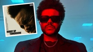 Mit „Hurry Up Tomorrow“ bringt Abel Tesfaye sein sechstes Studioalbum heraus. Ist es wirklich sein letztes Album als Künstler The Weeknd? (Bild: Krone KREATIV/Apple Inc./Eddy Chen, Universal Music)