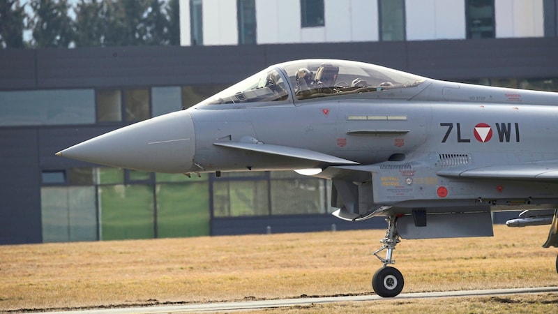 All Eurofighters are currently still stationed in Zeltweg. (Bild: Pail Sepp)