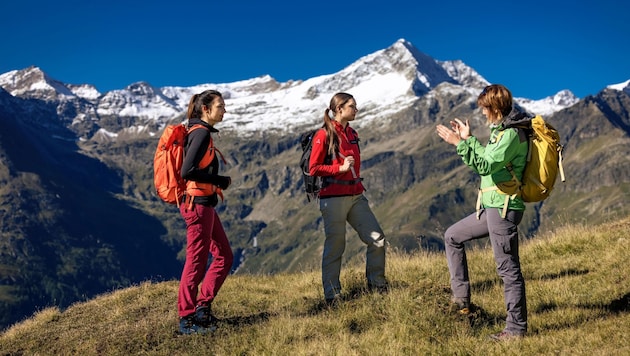 Ranger verrichten ihre Arbeit im Gebiet des Nationalparks (Bild: Nationalpark Hohe Tauern/Tempel)